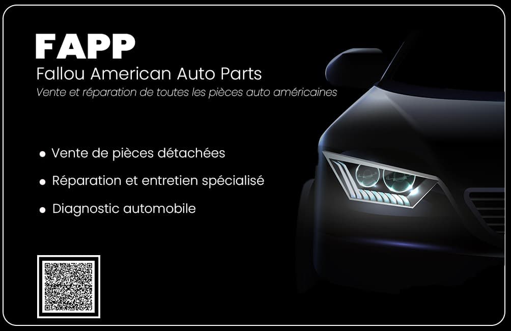 Carte de visite — FAPP Fallou American Auto Parts